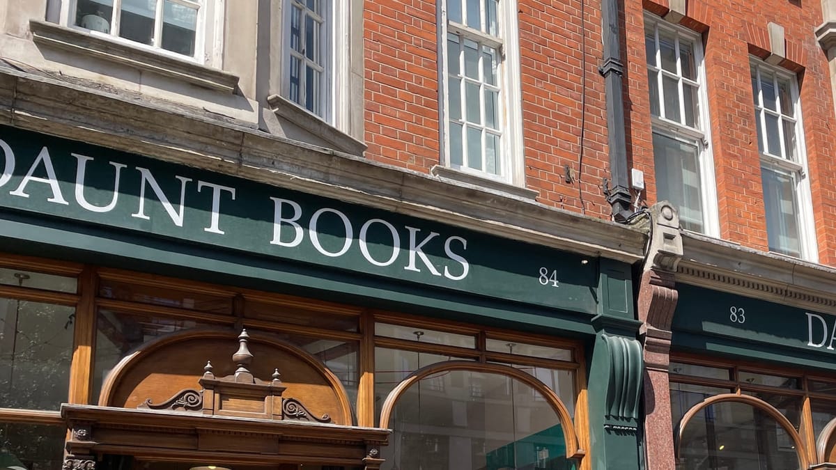 Inspiration: Daunt Books